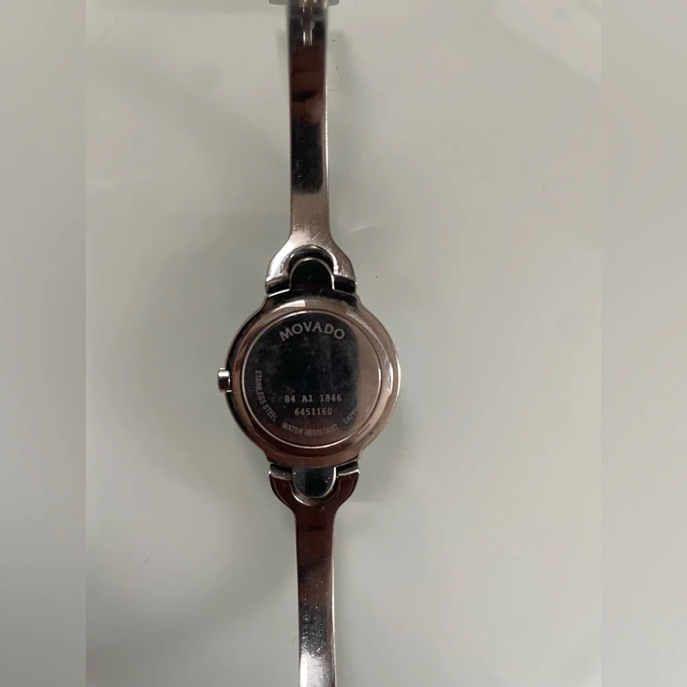 Movado Women's 605247 Kara Stainless-Steel Bangle Bracelet Watch - Picture 4 of 4